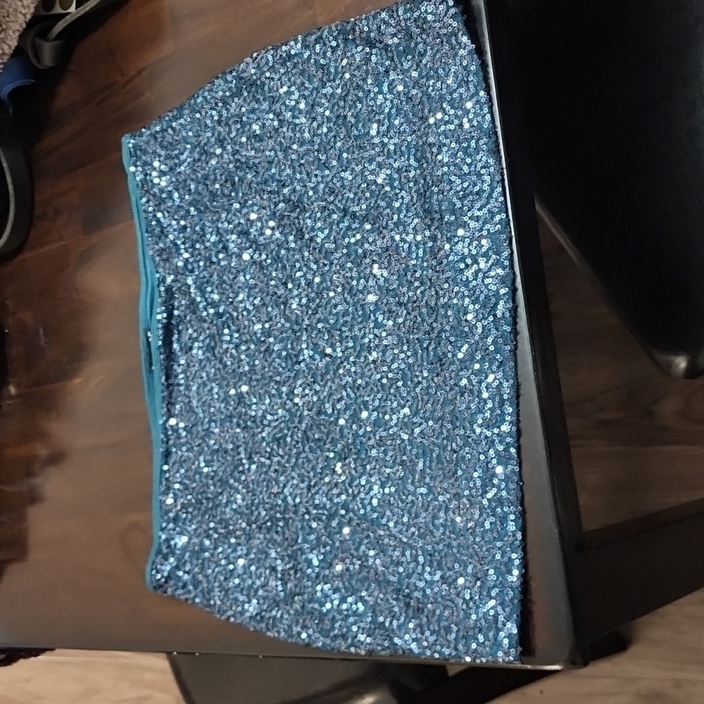 Express brand sequined mini skirt